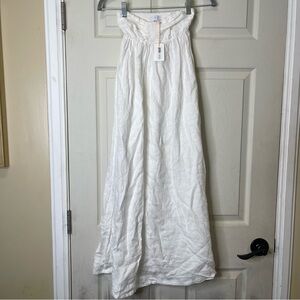 Aritzia Little Moon Delos Linen Dress Sz 2XS